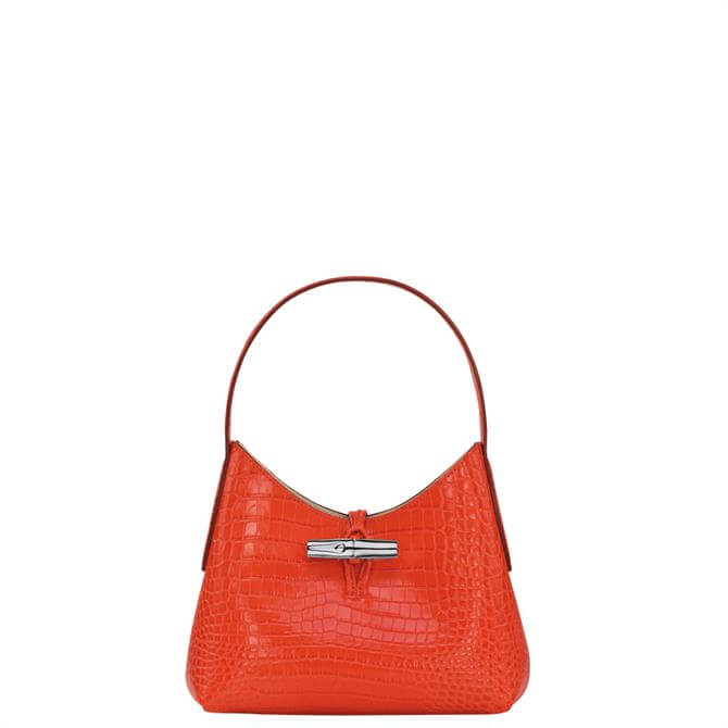 Longchamp Roseau Orange Shoulder Bag XS